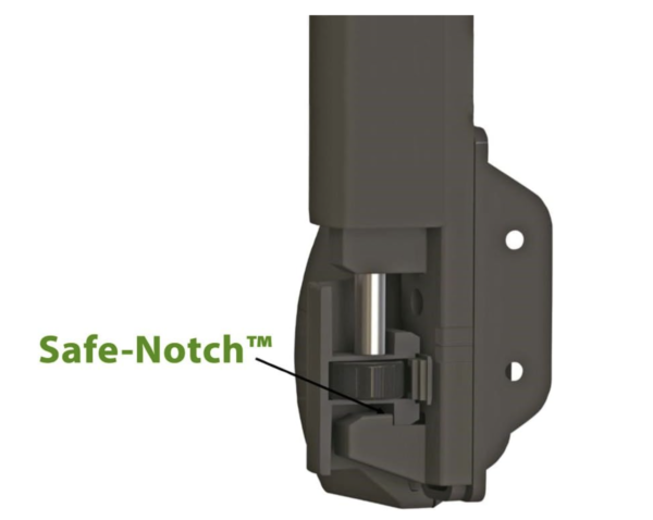 Trident 10 Inch Tall Black Magnetic Pool Child 841294121411 Safety Gate Latch | Keyed Alike | TRIDENT-10-BK-KA - Image 4